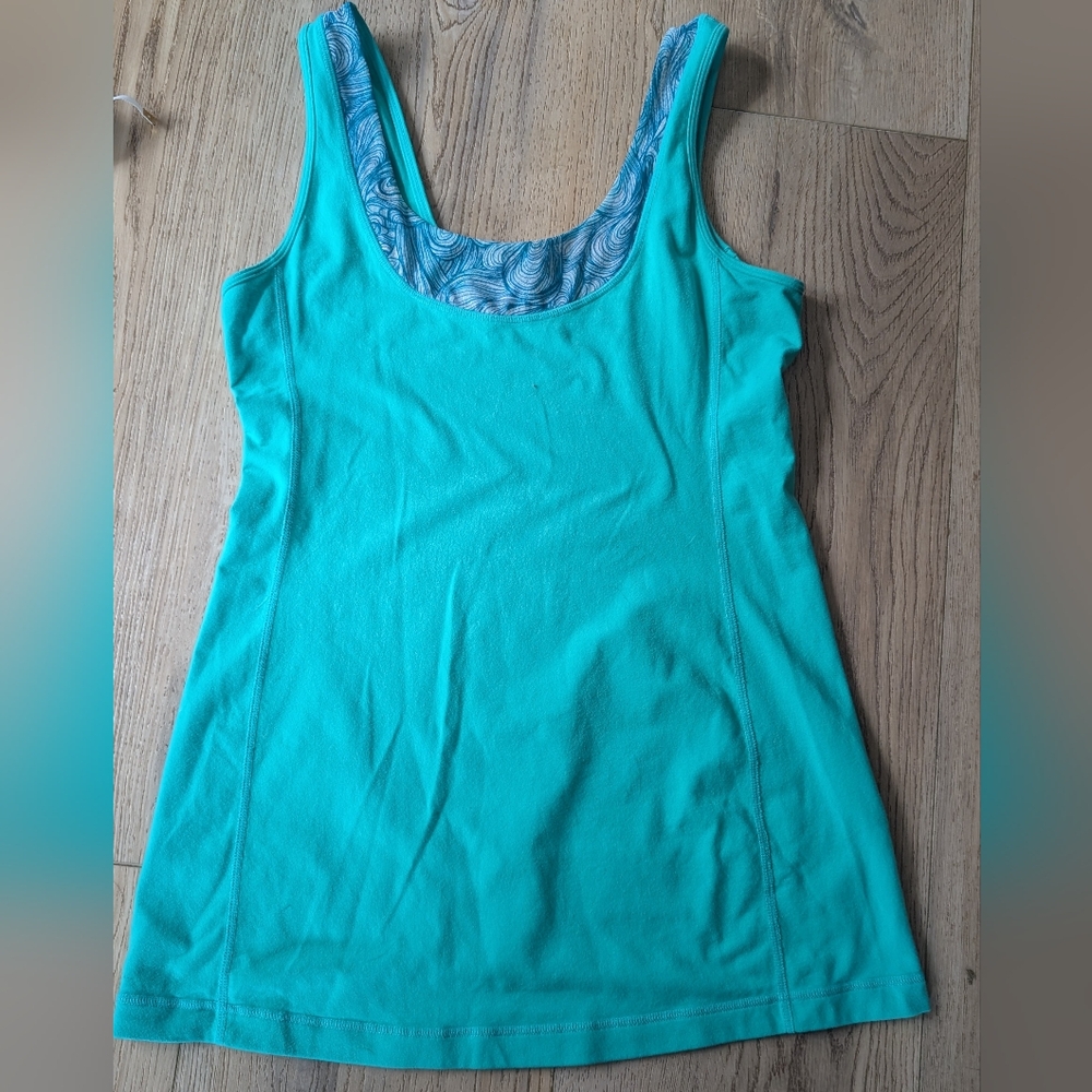 Lululemon Turquoise Tank Size 10